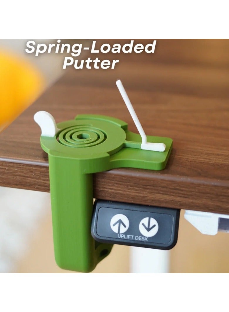 عام لعبة جولف مكتبية - زينة جولف مصغرة مطبوعة ثلاثية الأبعاد، هدية ديكور مكتبي لتخفيف التوتر لعشاق الجولف - Image 3