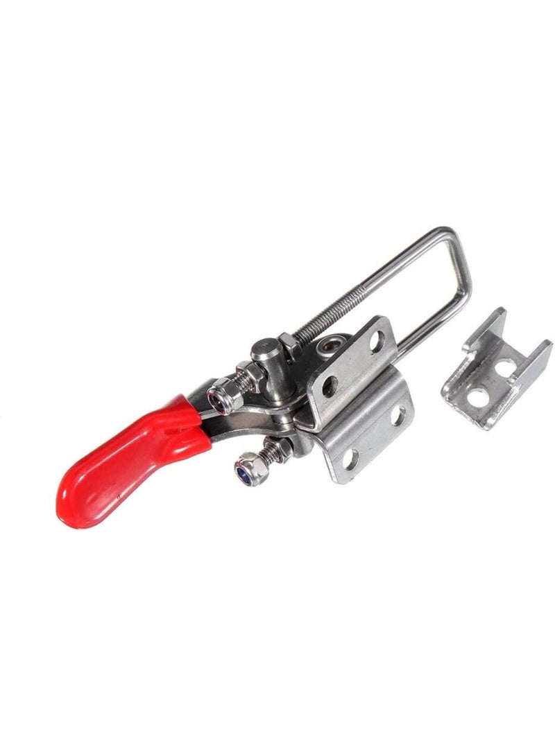 GGOOT DIY & Tools/Hardware 2PCS Stainless Steel Quick Release Toggle Clamp 163kg Holding Toggle Clamp for Woodworking Welding - Image 5