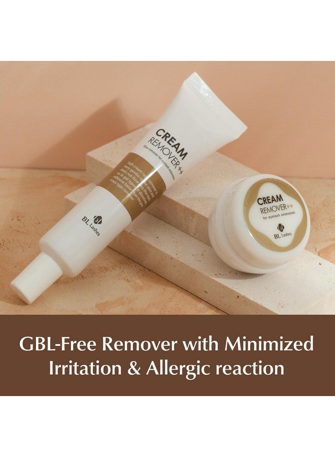bl BL BL Lashes Eyelash Extension Remover, Dissolves Powerful Lash Extensions within 2-3 min, Fast Lash Extension Glue Remover, Low Irritation Cream Remover for Sensitive Skin, Jar Type (20g) - Image 3