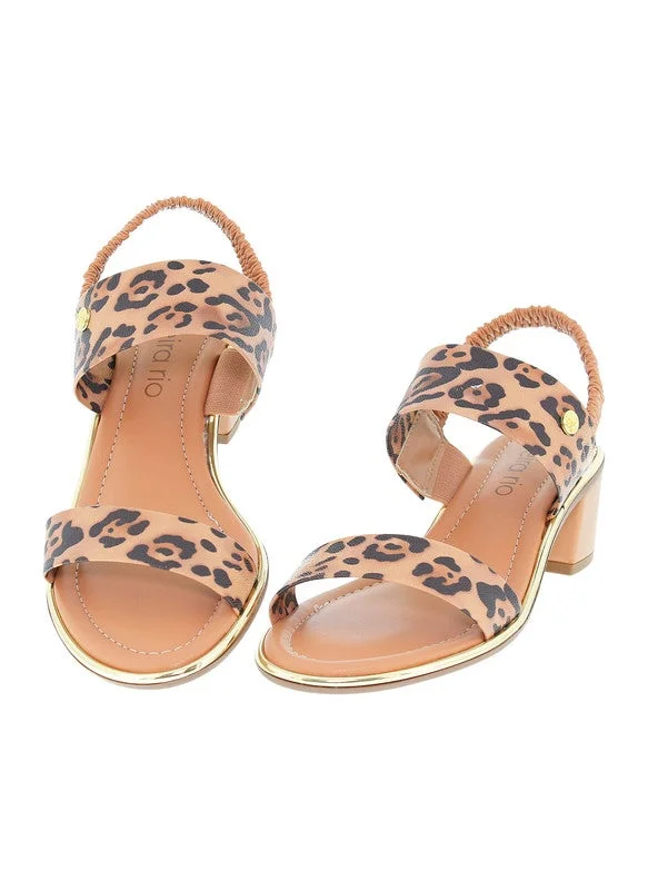 Beira Rio Sandals for Women with Back Strap – Stylish & Supportive sling Back Ladies Sandals