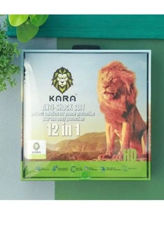iPhone 12 regular protection package from Kara, 12 in 1 - anti-fingerprint cover