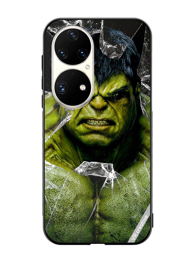 VR CREATIVE Protective Case Cover For Huawei P50 Pro Hulk Design Multicolour - Image 1