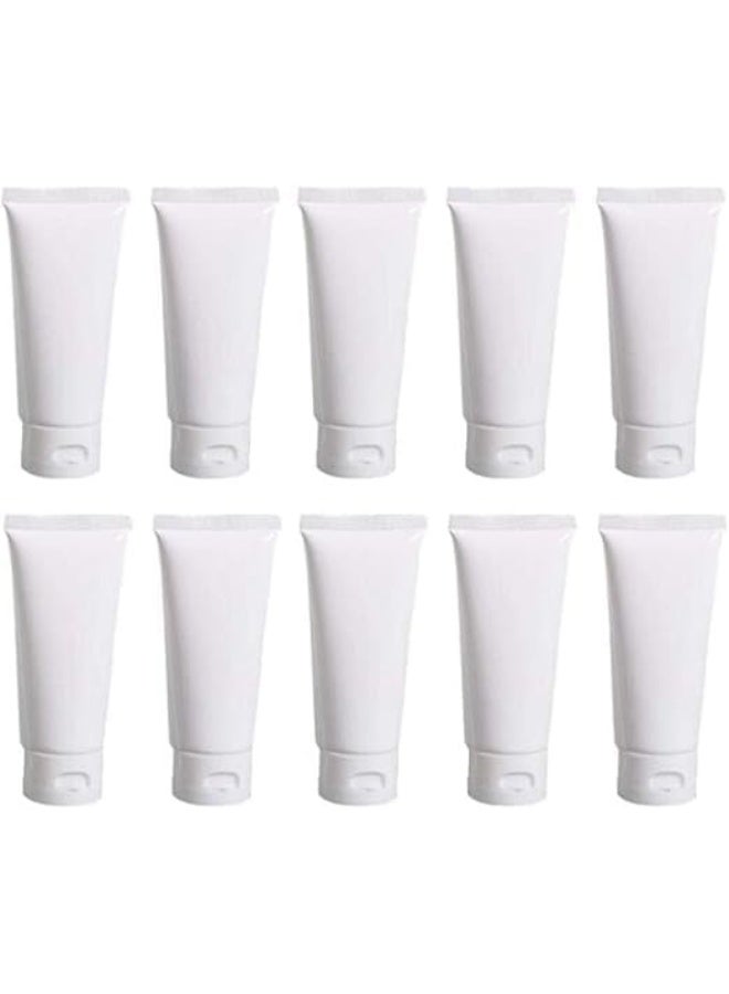 أنبوب تجميلي فارغ 30 مل مع عبوة حقنة مجانية وزجاجة أو قارورة أو وعاء بغطاء اسود قابل للفتح للتخزين جل الاستحمام لوشن الجسم المنظف الشامبو 30 مل (12 قطعة في العبوة)