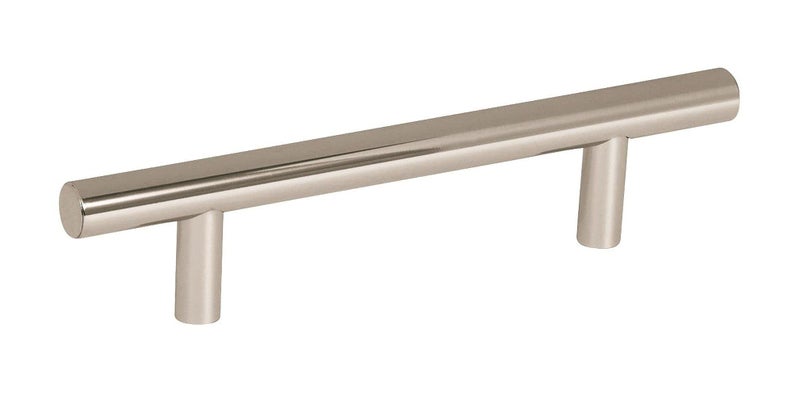 Amerock Cabinet Pull Polished Nickel 334 inch 96 mm Center to Center Bar Pulls 1 Pack Drawer Pull Drawer Handle Cabinet Hardware
