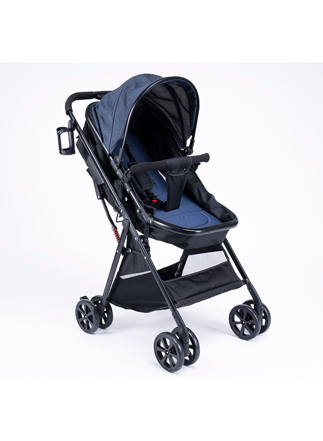 Uniqoo يونيكو 5 أزرق - عربة أطفال محمولة - Image 1