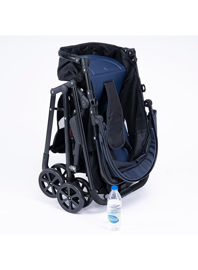 Uniqoo يونيكو 5 أزرق - عربة أطفال محمولة - Image 5