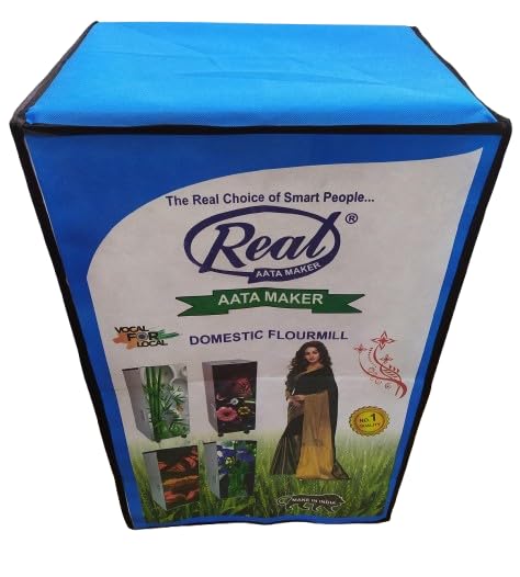 Real Aata Maker Flour Mill Cover for All 5kg Model Box Type chakki ka Cover Automatic Flour Mill Cover gharghanti Cover pithachi girni Cover - Image 1