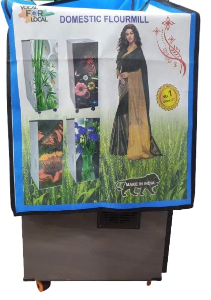 Real Aata Maker Flour Mill Cover for All 5kg Model Box Type chakki ka Cover Automatic Flour Mill Cover gharghanti Cover pithachi girni Cover - Image 3