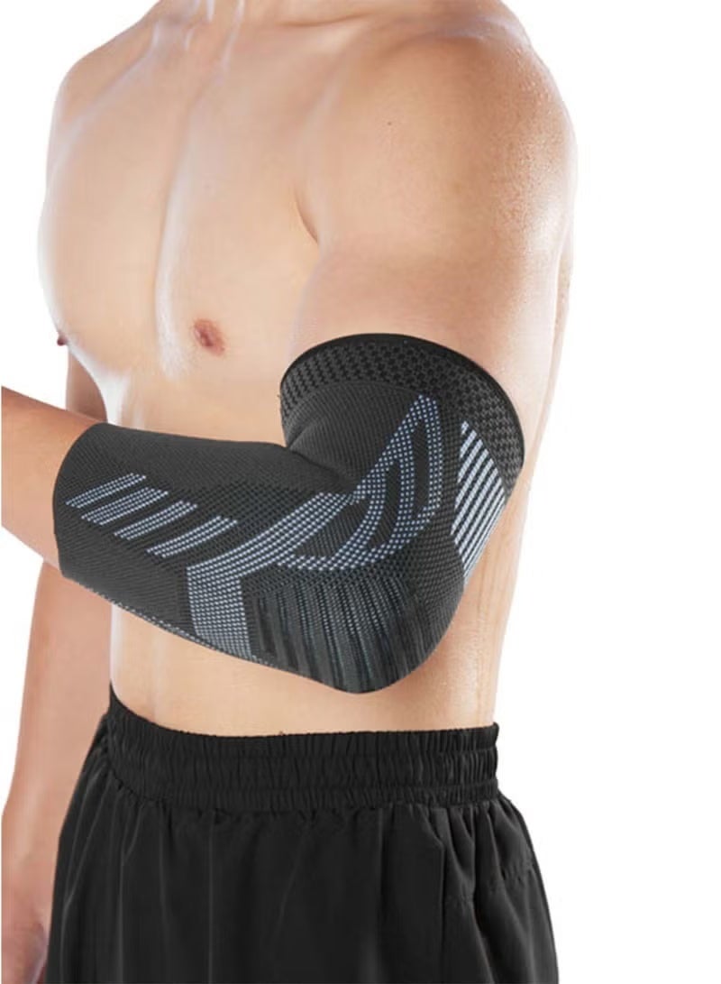 Ofrdncy 2 Pack Elbow Support, Compression Support Sleeves, Compression Sports Elbow Pads, Fitness Cycling Sports Elbow Pads, Joint Pain Relief Elbow-XLSize - Image 1