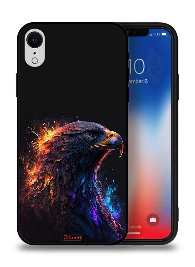 Tolwak Apple iPhone XR Protective Case Eagle Art - Image 1