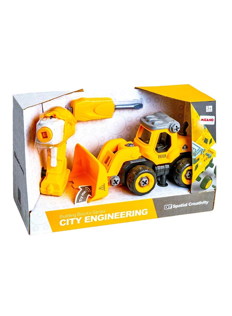 milano Truck City Engineering with Remote Control - 8013