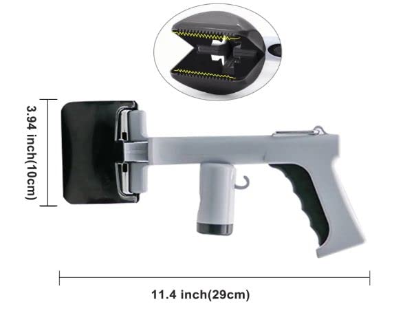 WapaW Pet Pooper Scooper for Dogs and Cats, 2-in-1 Design Poop Scooper with 1 Roll of Poop Bag (15 Bag/roll) for Pet Waste - Image 3