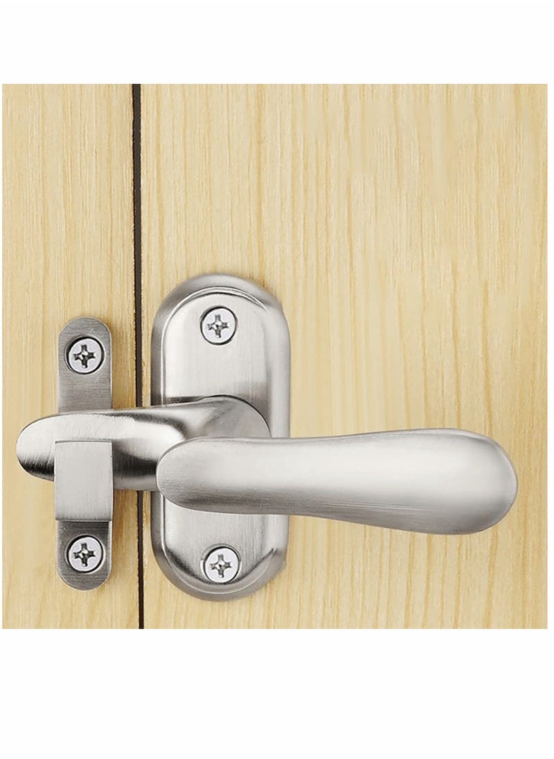 Generic Stainless Steel Safety Door and Window Latches - Durable Door Latch Security Lock for Enhanced Protection and Peace of Mind.  - Image 3