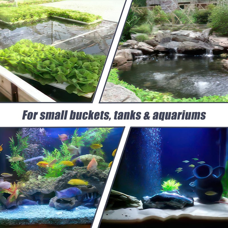 Meridian 10 pcs 2.5 cm Aquarium Air Stone – Cylinder Bubble Diffuser for Fish Tanks and Hydroponics - CT - Image 5