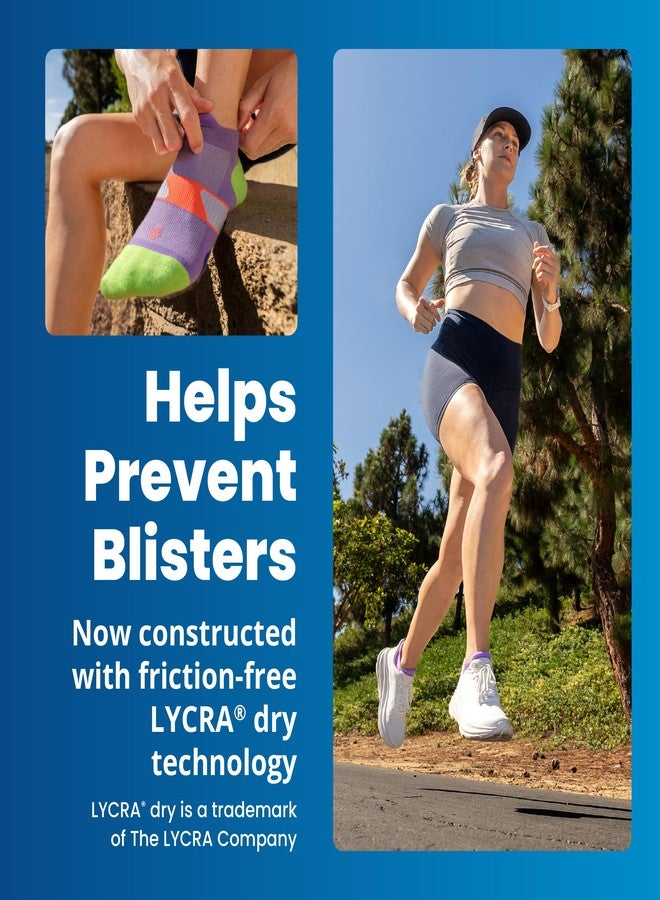 Balega Unisex Ultraglide Cushioning Performance No Show Athletic Running Socks (1 Pair), Orange, Small - Image 4