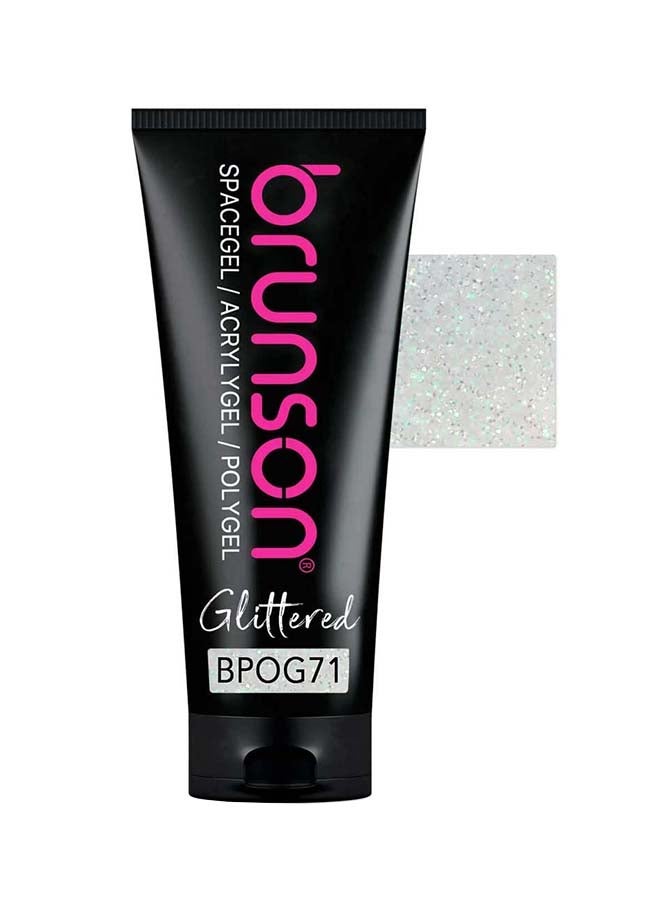 brunson يوفر جل بولي جل 60 جرام أظافر بجودة صالونات التجميل في ثانية واحدة، جل بولي جل للأظافر مع أظافر أكريليك لامعة تدوم طويلاً. انقعيه مع جل صلب للأشعة فوق البنفسجية/الصمام الثنائي الباعث للضوء لتمديد الأظافر، جل بناء للأظافر الصناعية، فن طلاء الأظافر