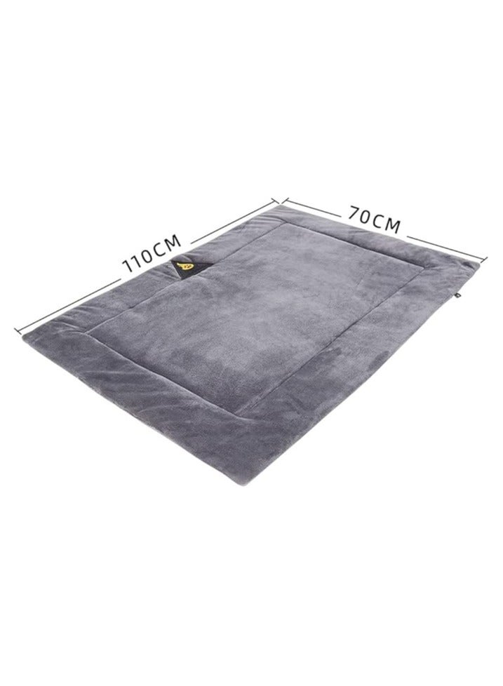 مورو مورو مرتبة كلب قطيفة في جلد – سرير فاخر للحيوانات الأليفة ناعم، متين، وغير قابل للانزلاق - Image 4