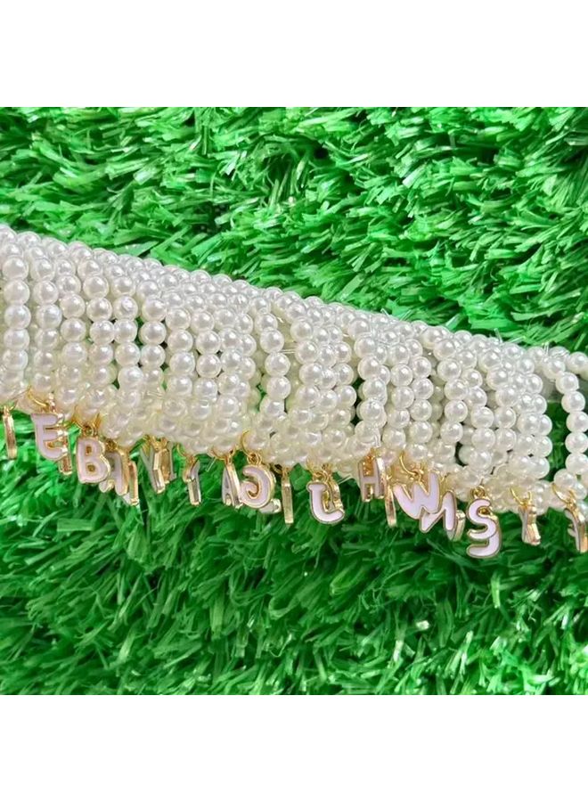 5 Pcs Miniature BJD Dollhouse Surprised Five Color Beaded Pendant Necklaces With Golden Tone Clasp Durable Miniature Accessories For Dolls Christmas Village Decorations And Collectible Figurines - Image 3