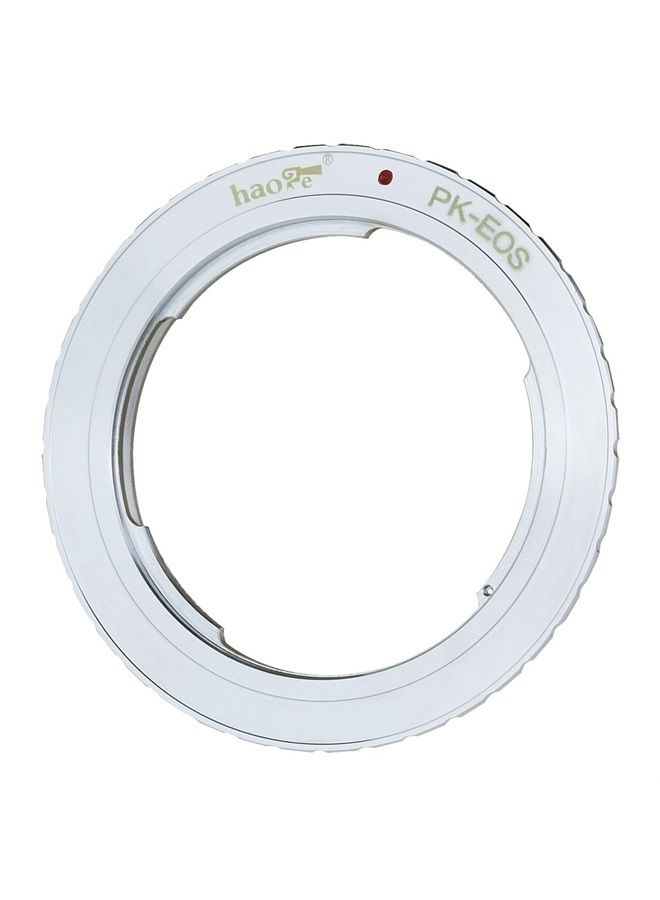 Haoge Lens Mount Adapter for Pentax K PK Mount Lens to Canon EOS EF EF-S Mount Camera - Image 2