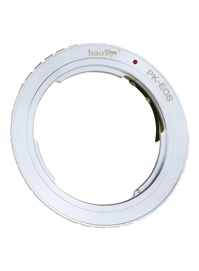 Haoge Lens Mount Adapter for Pentax K PK Mount Lens to Canon EOS EF EF-S Mount Camera - Image 1