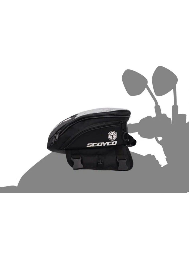 Ebakbak Motorcycle Tank Top Magnetic Bag Impertex Motor Bag with Shoulder Carrying Strap  - Image 4