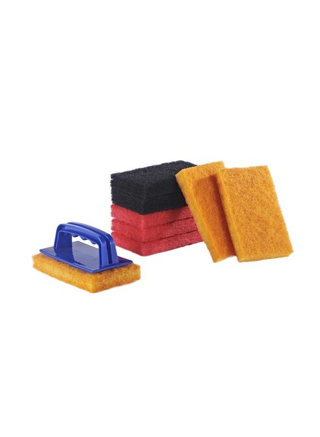 DGSDKD 9 Piece Griddle Cleaning kit,Grill Brush for Outdoor Grill, Blackstone Grill Cleaning kit,BBQ Brush,Blackstone Griddle Cleaning - Image 1