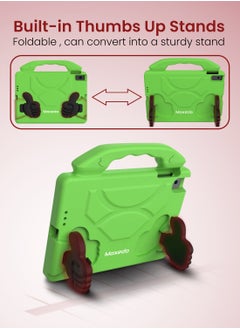 Moxedo Moxedo Shockproof Protective Case Cover Lightweight Convertible Handle Kickstand for Kids Compatible for iPad Mini 1/2/3/4/5 - Green  - Image 5