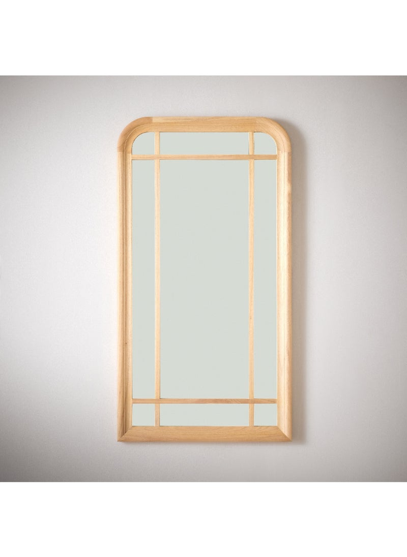 Home Box - Inez Wooden Frame Window Mirror 130 x 3 x 70 cm - Image 1