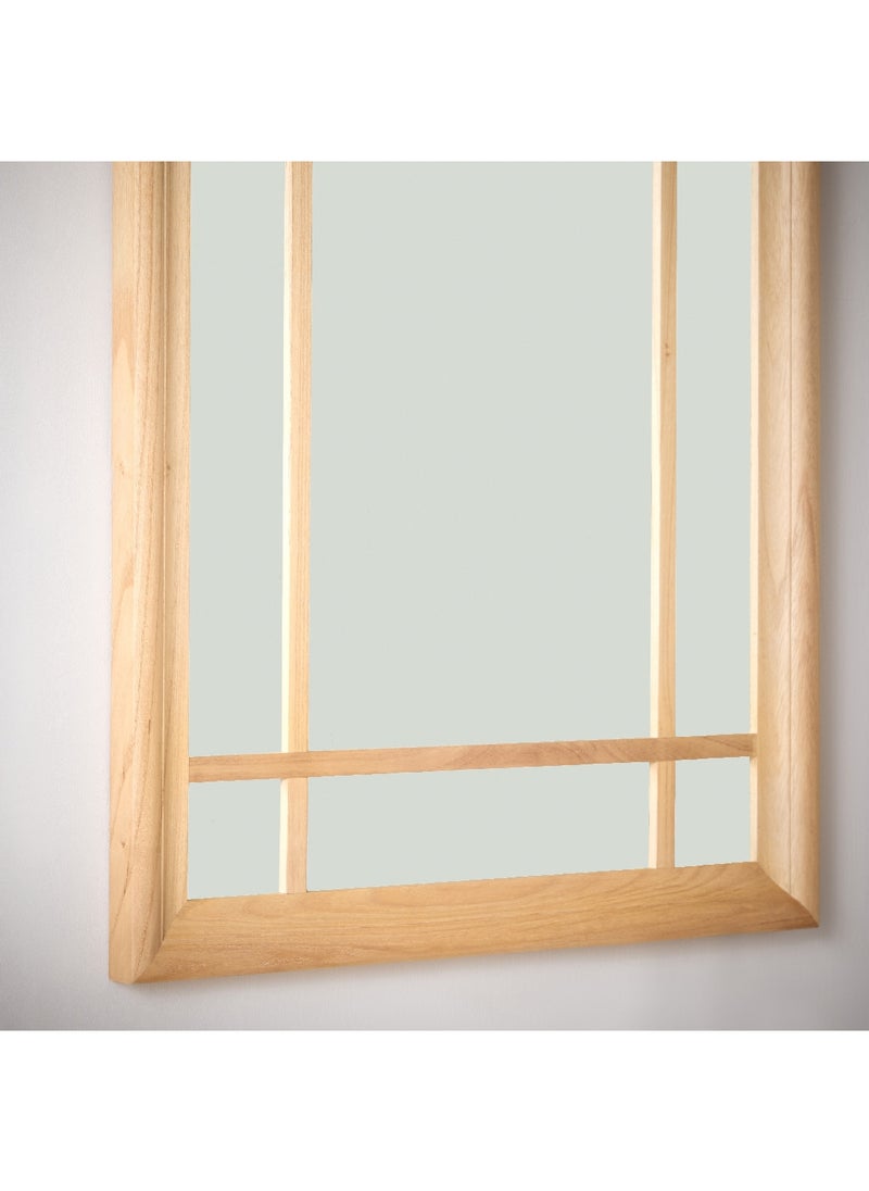 Home Box - Inez Wooden Frame Window Mirror 130 x 3 x 70 cm - Image 1