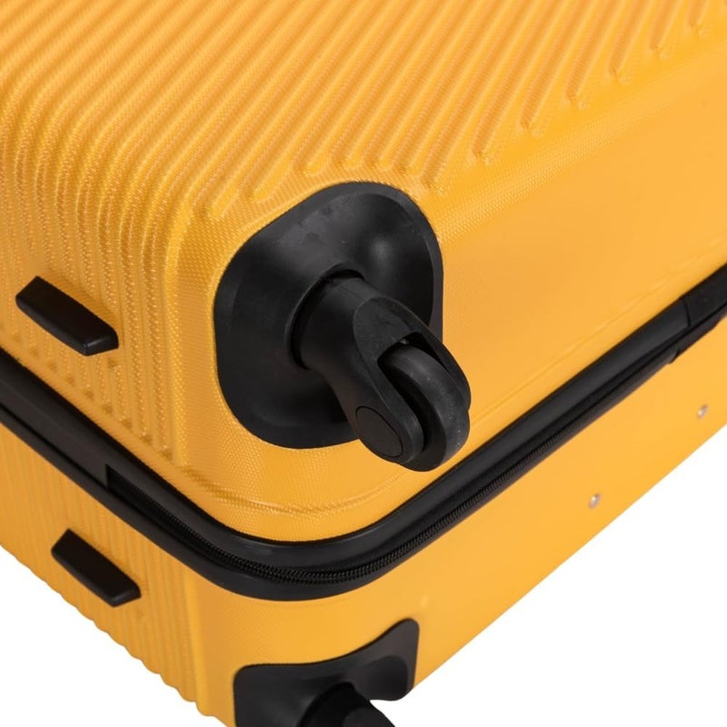 VIPTOUR 4-Piece Set Strong ABS Material 4 Spinner Wheels Number lock Luggage Set with 20/24/28/32 Inch, VT-A390 B, Old Gold, large, 4-Piece Set, Strong ABS Material, 4 Spinner Wheels - Image 4