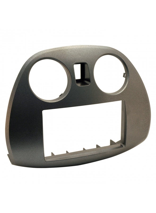 Scosche - Scosche MI3017B Compatible with 2006-11 Mitsubishi Eclipse ISO Double DIN & DIN+Pocket Dash Kit Black - Image 1
