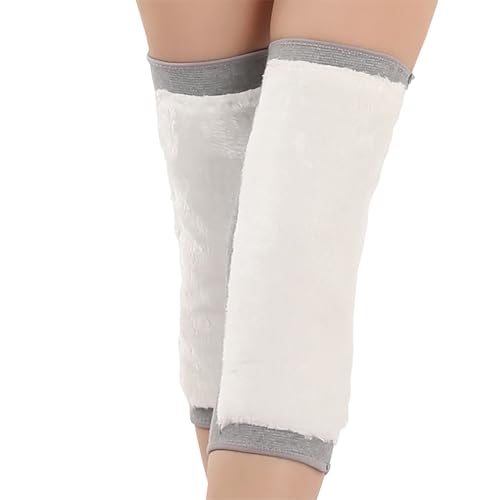 JUMISEE Men Women Warm Fleece Lined Knee Brace Leg Warmer Thermal Leg Sleeve Knee Support for Arthritis Pain Relief Yoga - Image 4