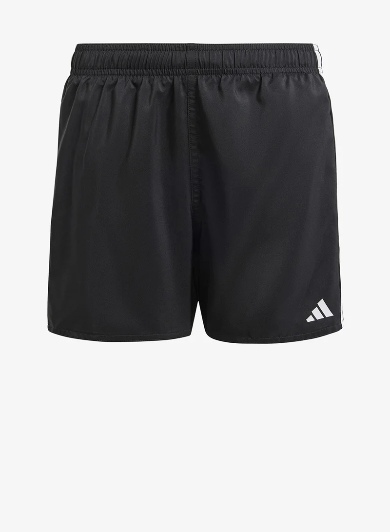 Adidas Kids 3-Stripes Swim Shorts