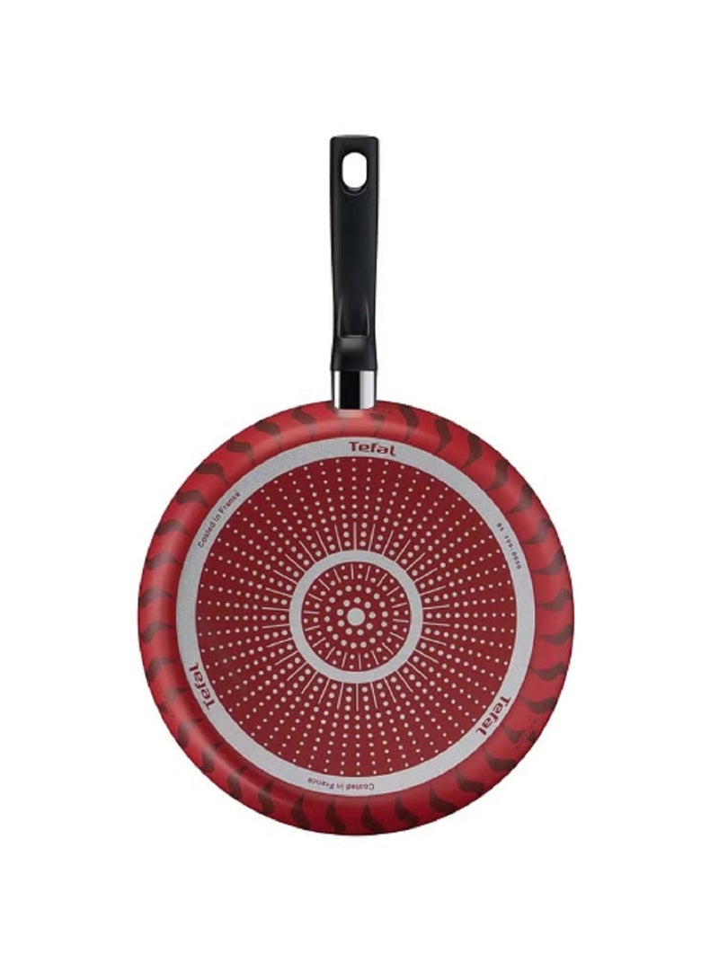 G6 Tempo Flame Frying Pan, Non-Stick, Red, Aluminum Black/Red 30cm Black/Red 30cm  - Image 3