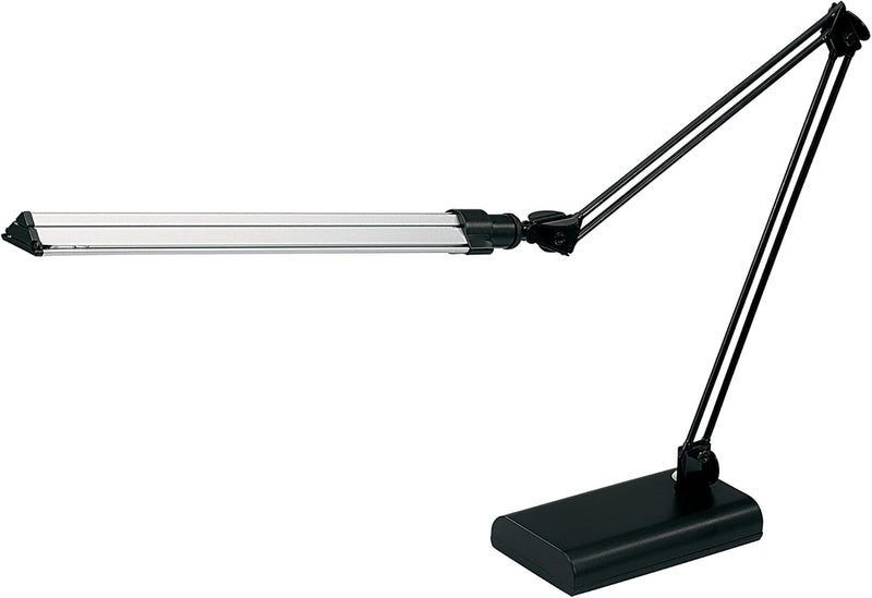Realspace Architect Desk Lamp Adjustable 2112H BlackSilver - Image 1