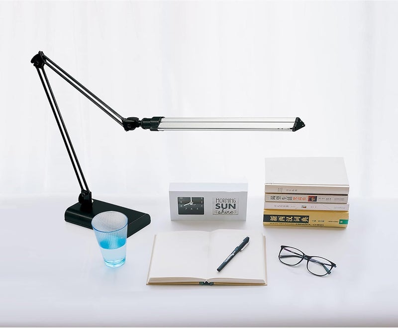 Realspace Architect Desk Lamp Adjustable 2112H BlackSilver - Image 2