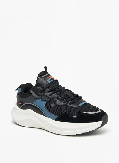 kangaROOS Men's Panelled Lace-Up Sports Shoes