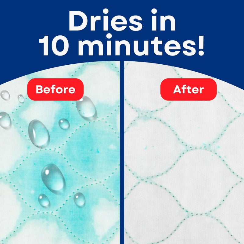 RMS Ultra Soft 4-Layer Washable and Reusable Incontinence Bed Pad - Waterproof Bed Pads, 18"X24" (3 Pack) - Image 4