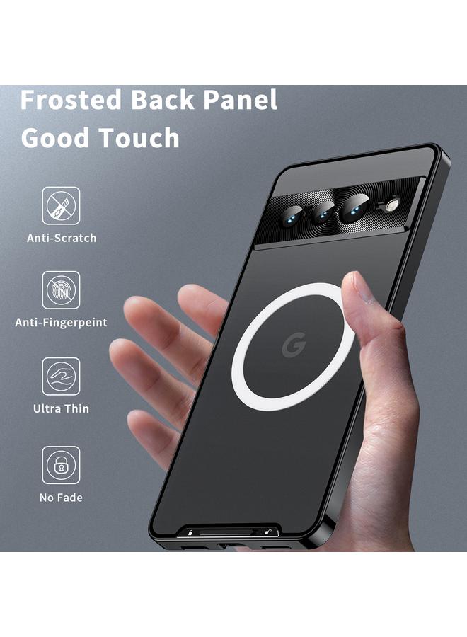 erorex Case For Google Pixel 7 Pro MagSafe Magnetic Frosted Metal Phone Case - Image 2
