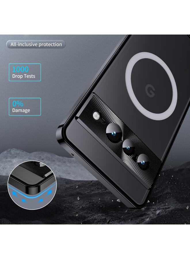 erorex Case For Google Pixel 7 Pro MagSafe Magnetic Frosted Metal Phone Case - Image 3
