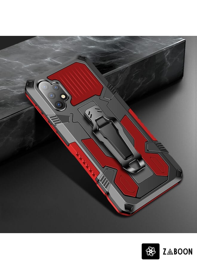 Zaboon Protective Case Cover For Samsung Galaxy A32 4G Armor Warrior Shockproof PC + TPU Protective Case - Image 1