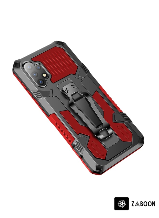 Zaboon Protective Case Cover For Samsung Galaxy A32 4G Armor Warrior Shockproof PC + TPU Protective Case - Image 2