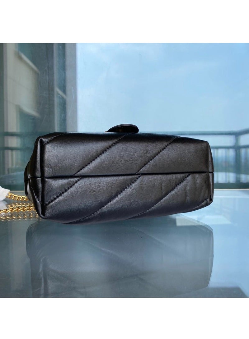 Pinko Chain Badge Crossbody Shoulder Bag 21*15*9.5cm - Image 5