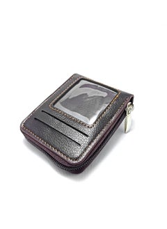 Leather wallet and cards holder for men