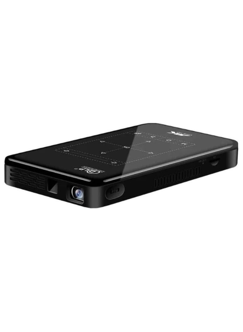 borrego بروجكتور بورغو BP09 المحمول الذكي الصغير مع دقة 4K ULTRA HD لجهاز عرض الفيديو LED للسينما المنزلية - Image 3