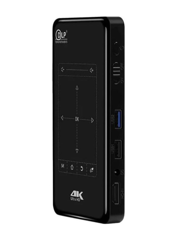 borrego بروجكتور بورغو BP09 المحمول الذكي الصغير مع دقة 4K ULTRA HD لجهاز عرض الفيديو LED للسينما المنزلية - Image 4