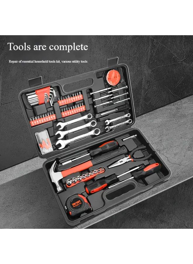 146 قطعة مجموعة أدوات متعددة الوظائف مع صندوق أدوات الأجهزة وأدوات الإصلاح مع حقيبة مقبض - Image 3
