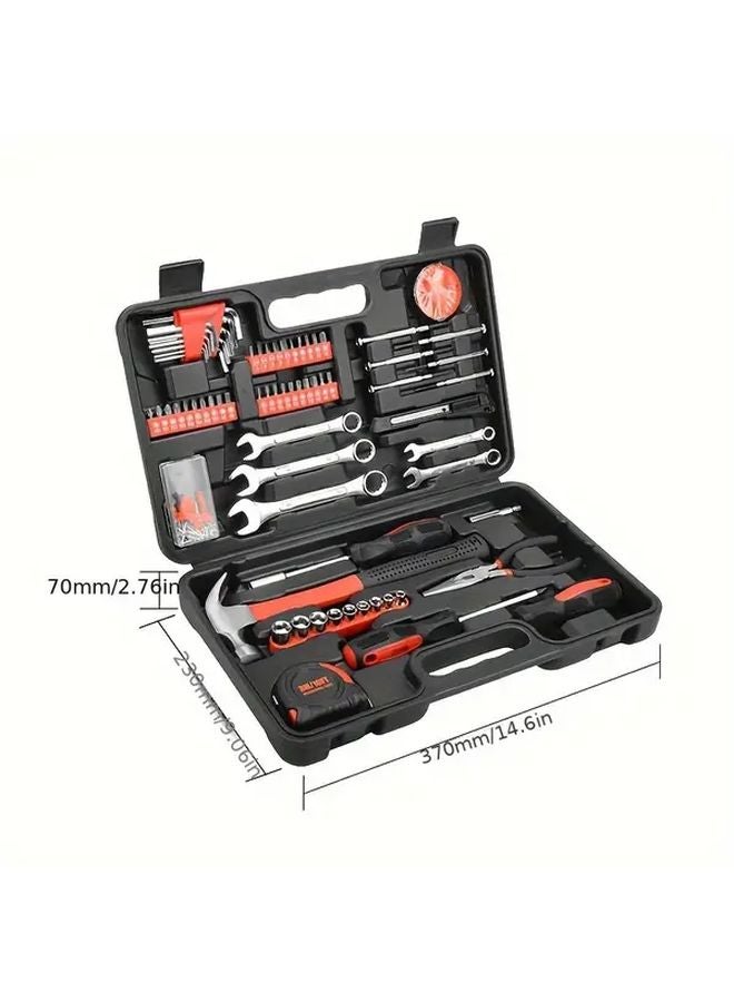 146 قطعة مجموعة أدوات متعددة الوظائف مع صندوق أدوات الأجهزة وأدوات الإصلاح مع حقيبة مقبض - Image 4