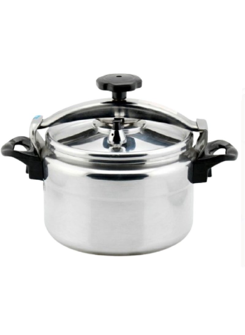 Aluminum Pressure Cooker Pressure Pot Arabic Cooker Silver 11 Liter