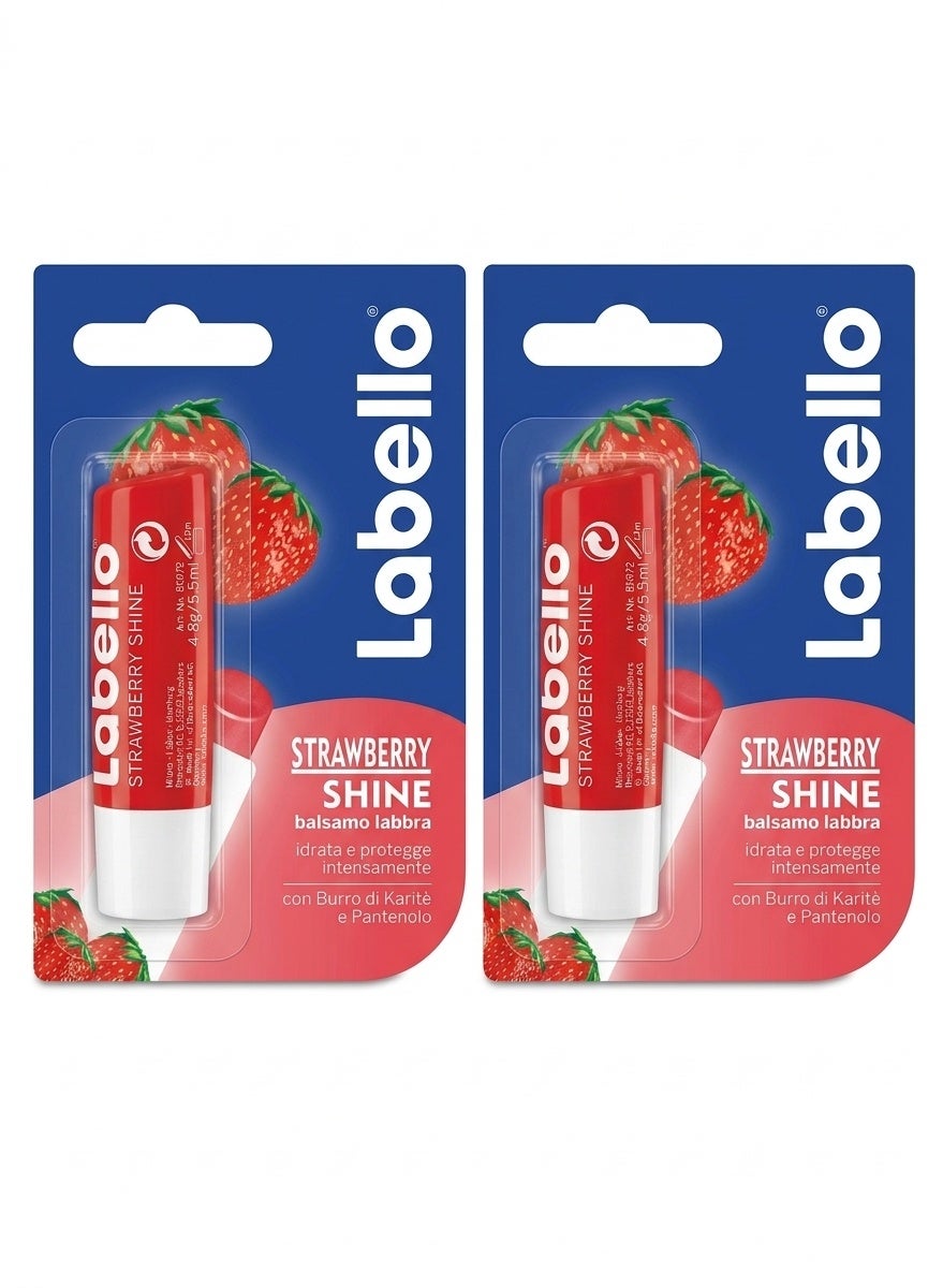 Labello Strawberry Shine Lip Balm 4.8 g